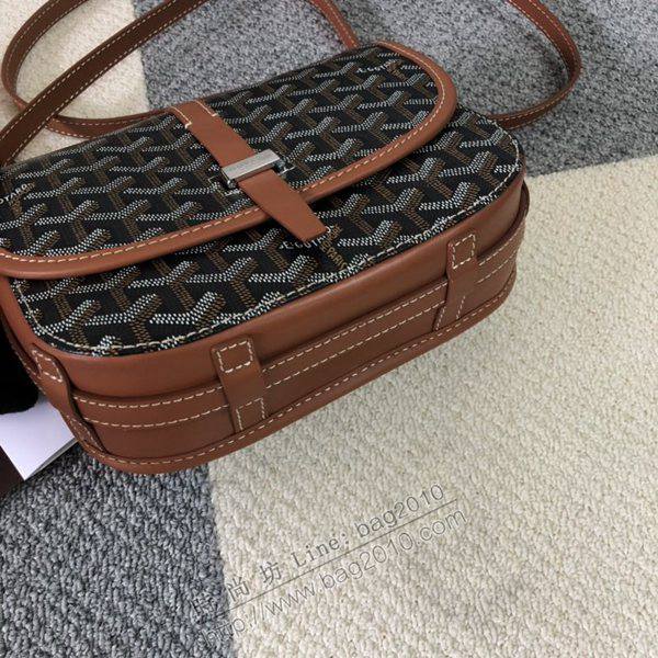 Goyard包 戈雅新款小號郵差包 百搭款 Goyard單肩斜挎包  glg1315